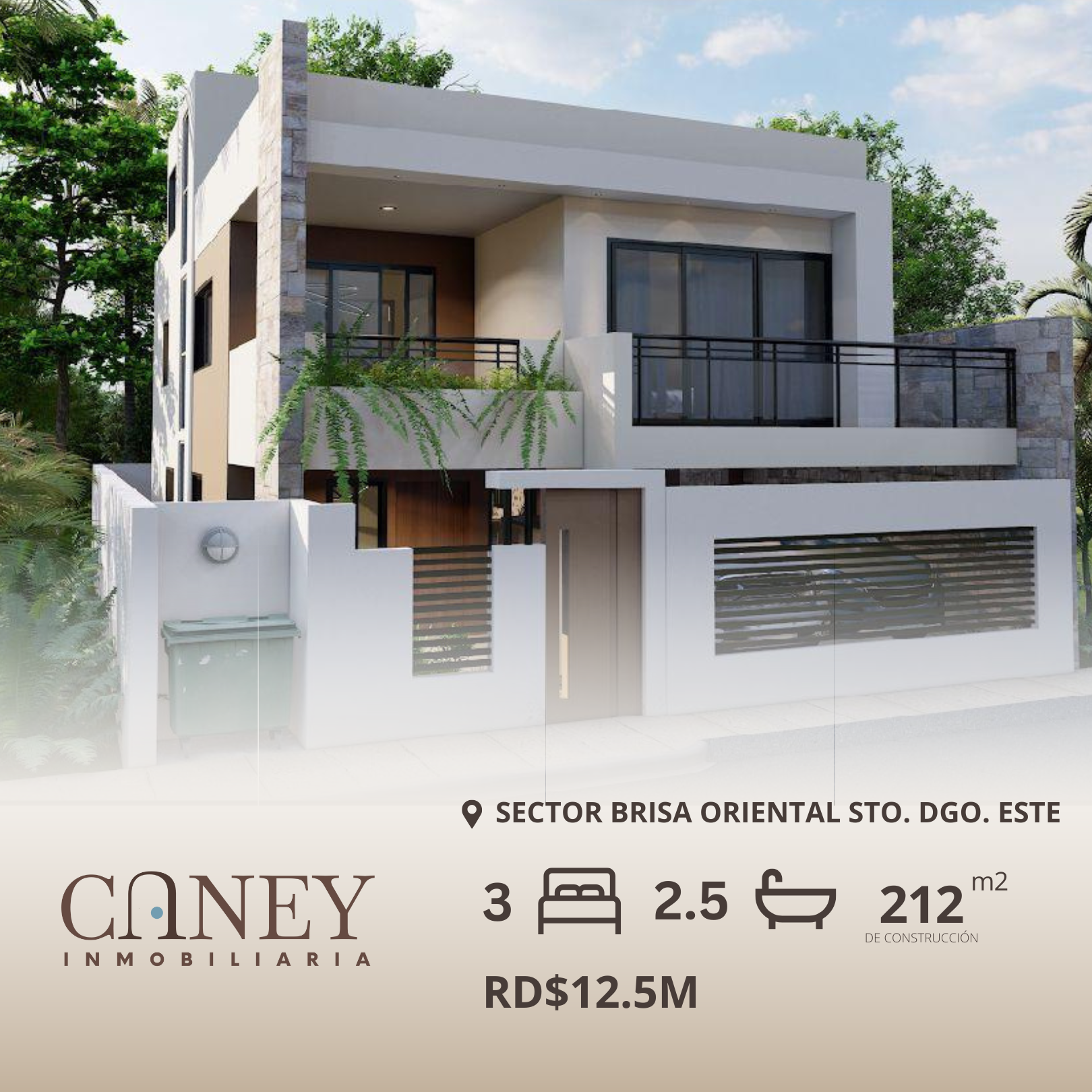 Casa en Brisa Oriental - Santo Domingo Este